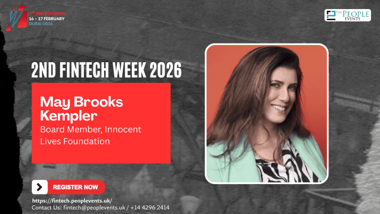 May Brooks Kempler Announced as Speaker at 2nd FinTech Week Dubai 2026