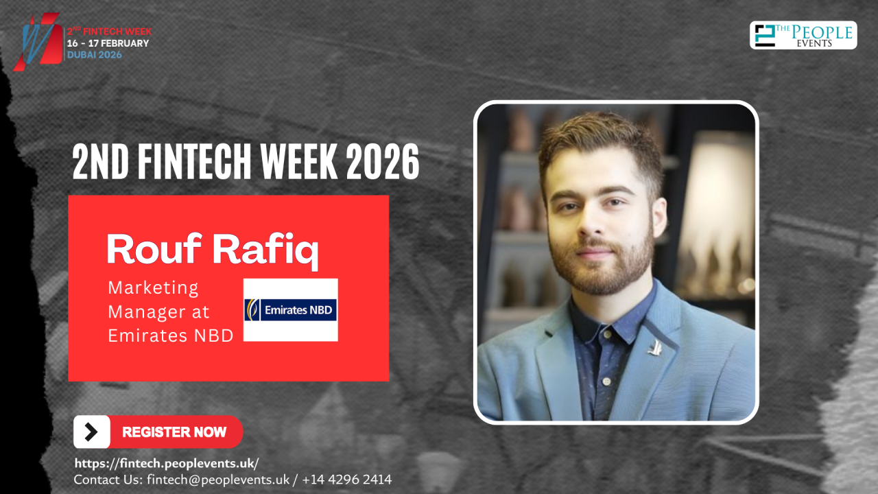 FinTech Week 2026 Announces Rouf Rafiq as Speaker